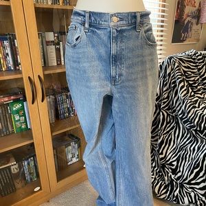 Abercrombie & Fitch curve love 90’s straight ultra high rise jean